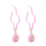 Y2K Candy Colorful Earring Epoxy Brinco Ear Oorbellen Multicolor