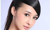 925 Silver Long Earrings for Women Girls Christmas Gift Statement Jewelry
