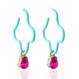Y2K Candy Colorful Earring Paint Brinco Ear Oorbellen Multicolor Christmas Charm