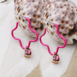 Y2K Candy Colorful Earring Paint Brinco Ear Oorbellen Multicolor Christmas Charm