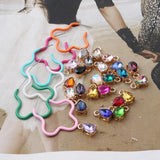 Y2K Candy Colorful Earring Paint Brinco Ear Oorbellen Multicolor Christmas Charm