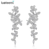 Elegant CZ Dangle Earrings for Women