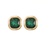 Anslow Crystal Stud Earrings Romantic Sweet Women Girls Christmas Gift