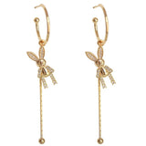 Rabbit Tassel Earrings Christmas Party Jewelry