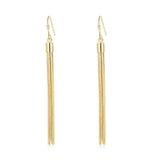 Long Tassel Ear Piercing Drop Earrings For Women Christmas Gift