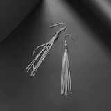 Long Tassel Ear Piercing Drop Earrings For Women Christmas Gift