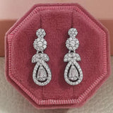Pear Earrings Women Anniversary Gift Christmas Jewelry