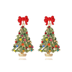 Christmas Tree Earrings for Friends