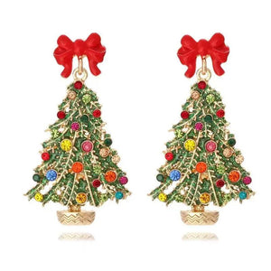Christmas Tree Earrings for Friends