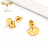 12 Pairs Sci-fi Movie Alien Stud Earrings Set Stainless Steel Jewelry