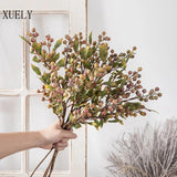 20 Heads Berries 1Branch Simulation Foam Flower Christmas Decor