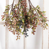 20 Heads Berries 1Branch Simulation Foam Flower Christmas Decor
