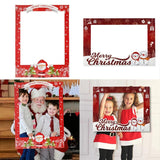Christmas Picture Frame Prop Merry Christmas Photo Booth Xmas Photobooth