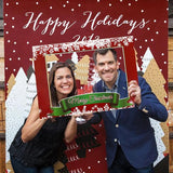 Christmas Picture Frame Prop Merry Christmas Photo Booth Xmas Photobooth