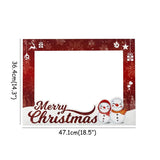 Christmas Picture Frame Prop Merry Christmas Photo Booth Xmas Photobooth