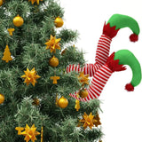 Christmas Tree Ornament Claus Elf Leg, Long-lasting Decorative