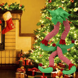 Christmas Tree Ornament Claus Elf Leg, Long-lasting Decorative