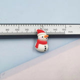 10Pcs Christmas Charms DIY Earring Resin Pendant C1072