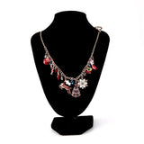 Christmas Necklaces for Women Snowflake Pumpkin Pendant Necklace