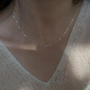 925 Silver Chocker Necklace Wedding Jewelry