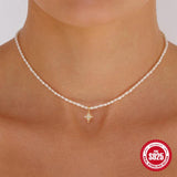 Silver 925 Necklace for Women Wedding Party Anniversary