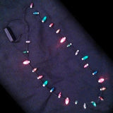 Mini Flashing Light-up Christmas Necklace 8 LED NIN668