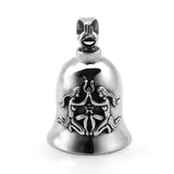 12 Constellations Bell Pendant Stainless Steel Charm Horoscope Motorcycle Biker