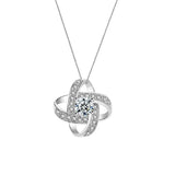 Daughter Crystal Heart Pendant Necklace from Dad