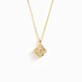Daughter Necklace Heart Necklaces Women Jewelry from Mom Dad