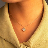 Daughter Necklace Heart Necklaces Women Jewelry from Mom Dad