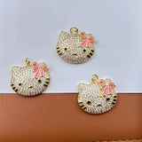 Hellokitty Necklace Female Sense Light Clavicle Chain Ornaments Pendant