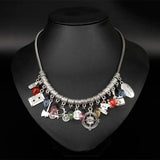 Stranger Christmas Lights Charm Necklace - Lobster Clasp Bulb Pendant