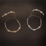 Bridal Crystal Back Necklace Wedding Jewelry Statement Collar Choker