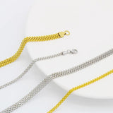 Stainless Steel 3mm6mm Mesh Shape Silver DIY Collars Choker