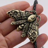 Moths Necklace Butterfly Pendant Moon Rune Women Necklace