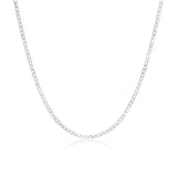 925 Silver Necklace Solid Chain Lobster Clasp Men Women Jewelry