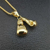 Hip Hop Pair Boxing Glove Pendants For Men