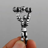 Vintage Hip Hop Biker Pendant Necklace