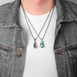 Boxing Gloves Boxer Men Necklaces Pendants Chain Punk for Boyfriend