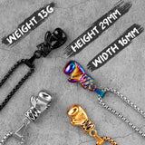 Boxing Gloves Boxer Men Necklaces Pendants Chain Punk for Boyfriend