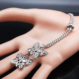 Butterfly Stainless Steel Necklace Chain Women Silver Long Necklaces Pendants