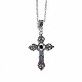 Gothic Cross Necklace for Women Halloween Christmas Years Gothic