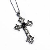 Gothic Cross Necklace for Women Halloween Christmas Years Gothic