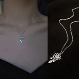 Dream Catcher Charm Pendants Clavicle Chain Necklace