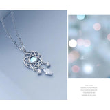 Dream Catcher Charm Pendants Clavicle Chain Necklace