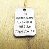 10pcs Christmas Stainless Steel Charms - Custom DIY Pendant