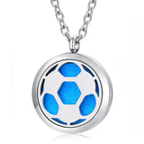 Christmas Jewelry Silver Magnetic Locket Aromatherapy Diffuser