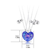 Retro Heart Dolphin Shell Pendant Necklace For Women