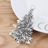 3 Pcs Christmas Tree Charms Pendants, DIY Jewellery Making Finding