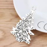 3 Pcs Christmas Tree Charms Pendants, DIY Jewellery Making Finding